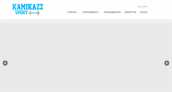 Desktop Screenshot of kamikazzsport.com